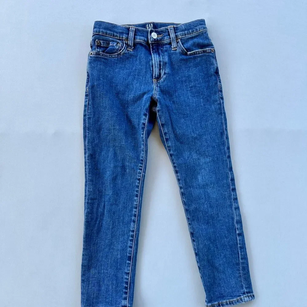 🎉5 for $45 🎉 Gap Jeans Denim Boys Size 7 Skinny Stretch